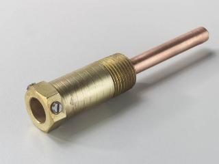 WZ-1000-5, WELL; BRASS; .299 I.D.; 1/2"-14NPT; 250F & 300 PSIW/THERMAL COMPOUND